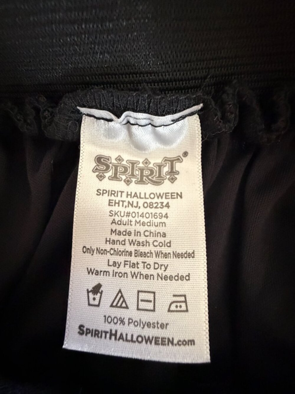 Spirit Halloween Black Flapper Costume Adult Small/Medium Fringe 1920s Gatsby Co - Picture 8 of 9